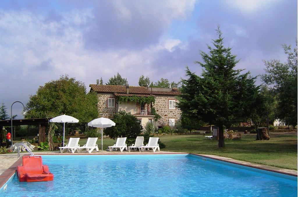 Podere Le Chiuse Sovana Bagian luar foto