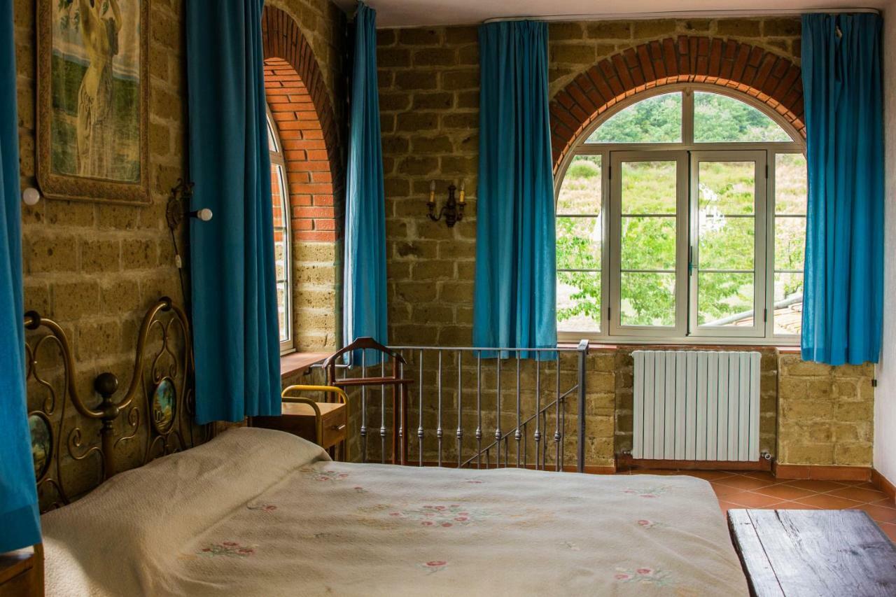 Podere Le Chiuse Sovana Bagian luar foto