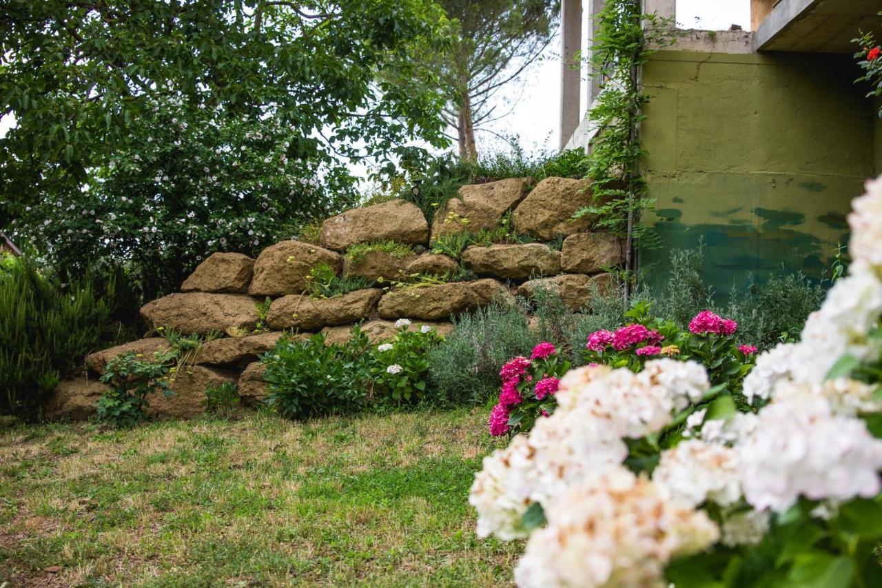 Podere Le Chiuse Sovana Bagian luar foto