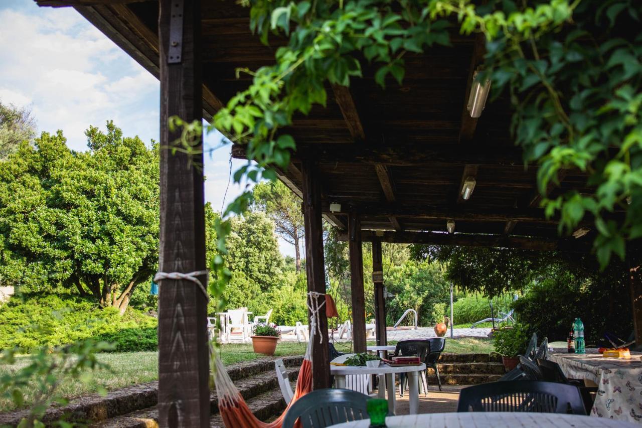 Podere Le Chiuse Sovana Bagian luar foto