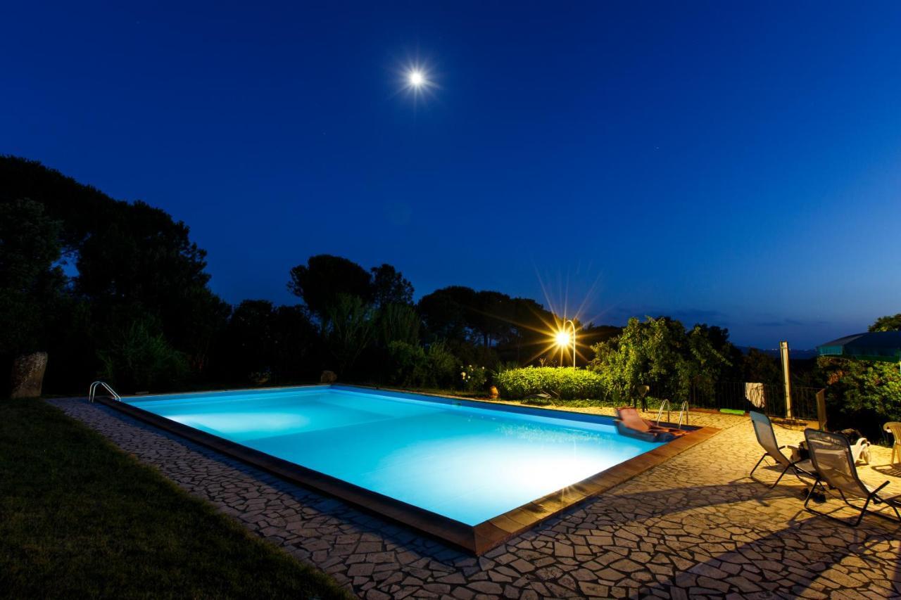 Podere Le Chiuse Sovana Bagian luar foto