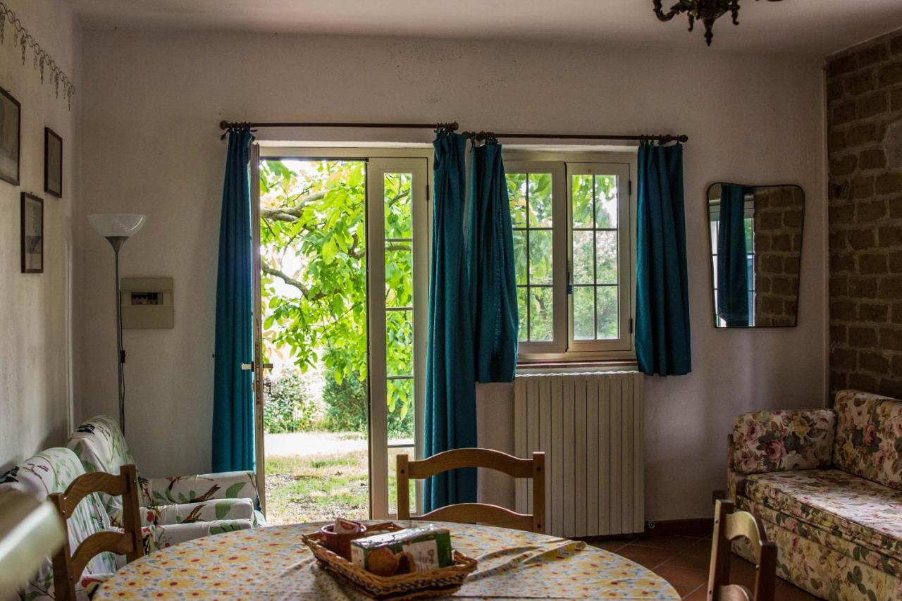 Podere Le Chiuse Sovana Bagian luar foto